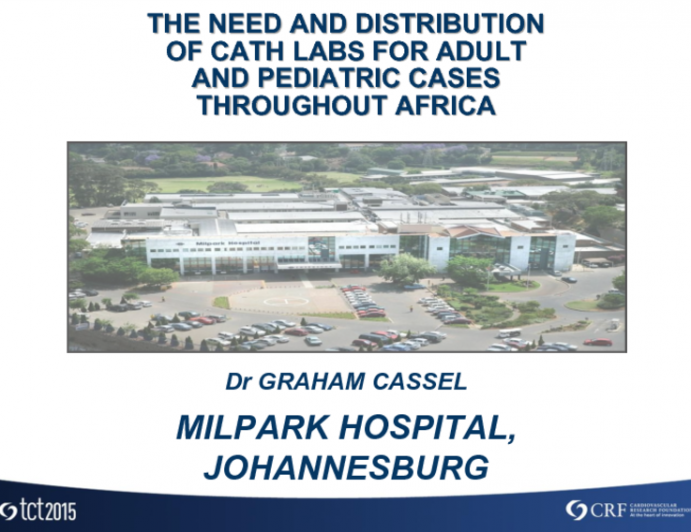 Distribution of Cath Labs Throughout Africa