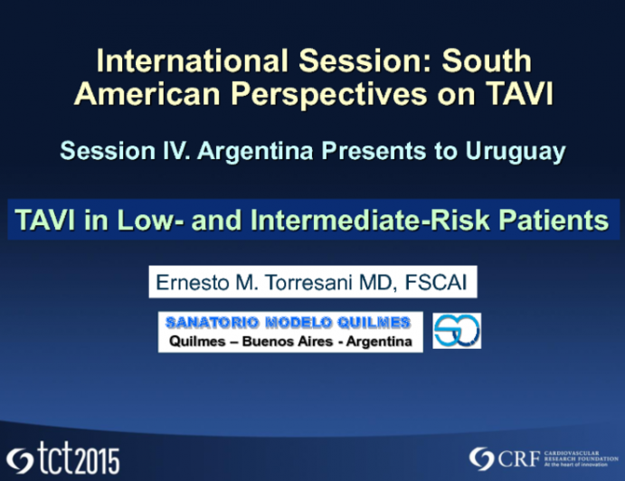 TAVI in Low- and Intermediate-Risk Patients