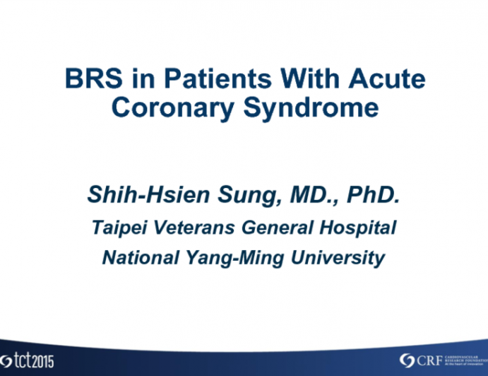 BRS in a Patient With Acute Coronary Syndrome