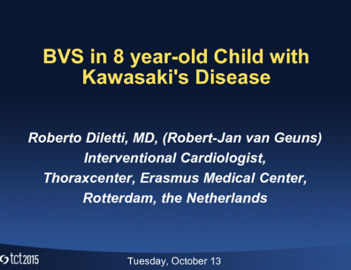 Kawasaki Disease Treated With BRS