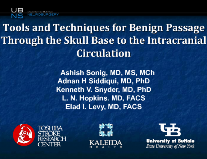 Tools and Techniques for Benign Passage Through the Skull Base to the Intracranial Circulation (With Case Examples)