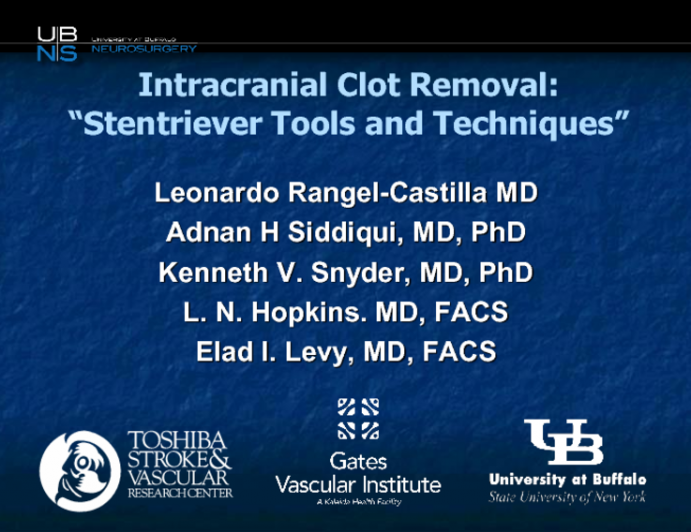 Intracranial Clot Removal: Stentriever Tools and Techniques (With Case Examples)