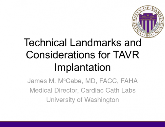 The Human Aortic Valve: Technical Landmarks and Considerations for TAVR Implantation