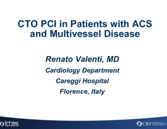 CTO PCI in Patients With ACS and Multivessel Disease