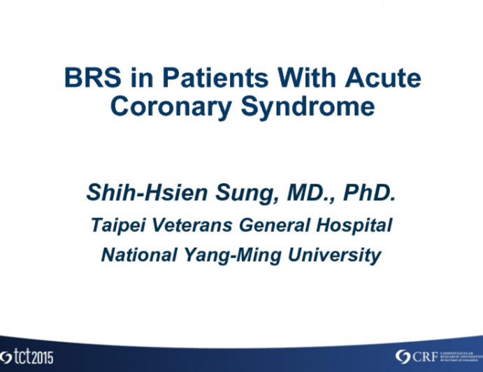 BRS in a Patient With Acute Coronary Syndrome