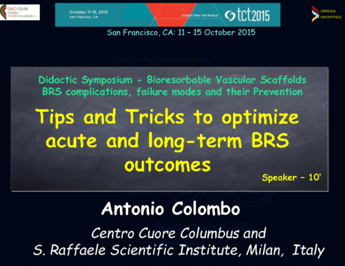 Tips and Tricks to Optimize Acute and Long-term BRS Outcomes