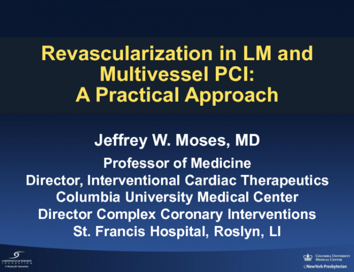 Sorting Through Revascularization Choices in Left Main and Multivessel Disease: A Practical Approach