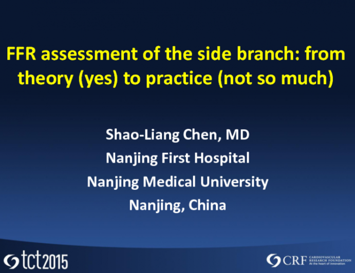 FFR Assessment of the Side Branch: From Theory (Yes) to Practice (Not so Much)