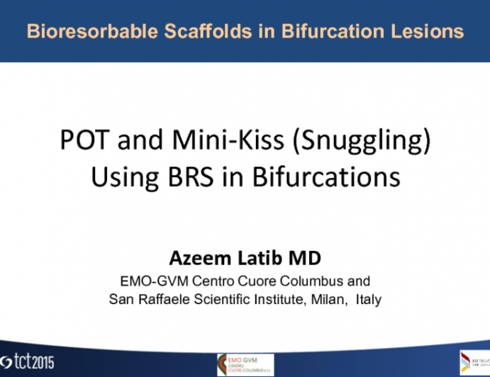 POT and Mini-Kiss (Snuggling) Using BRS in Bifurcations