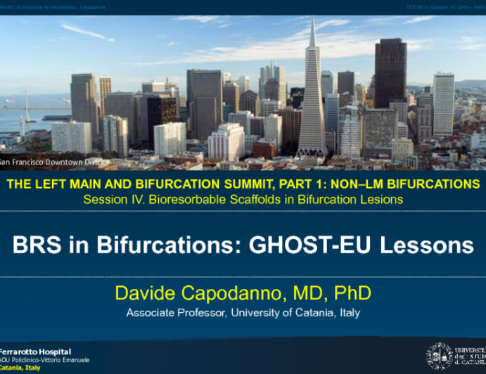 BRS in Bifurcations: GHOST Lessons