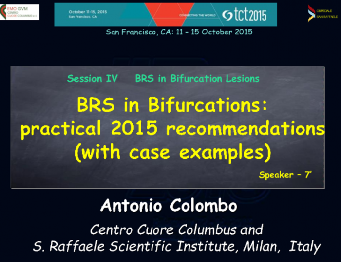 BRS in Bifurcations: Practical 2015 Recommendations (With Case Examples)