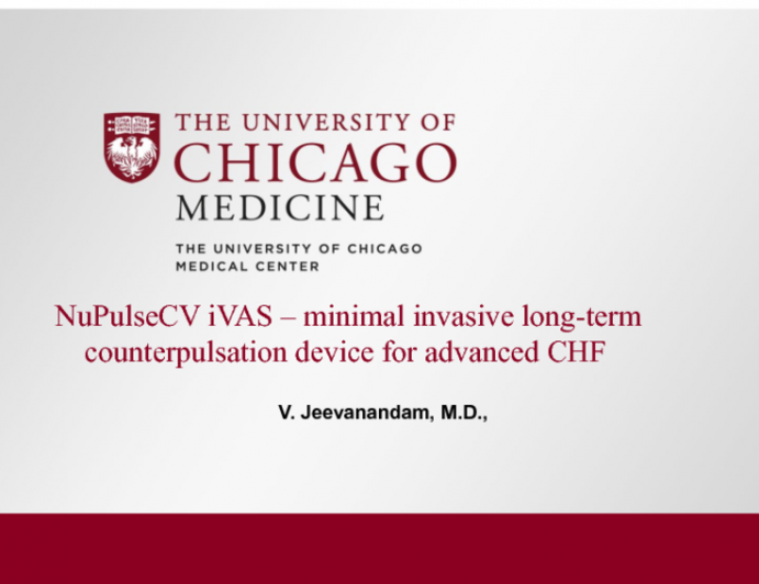 NuPulse iVAS - A Minimally Invasive Advanced CHF Device