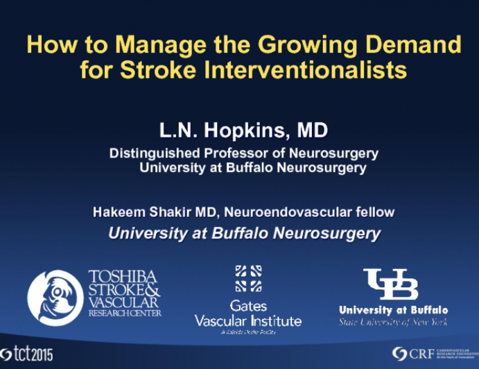 How to Manage the Growing Demand for Stroke Interventionists?