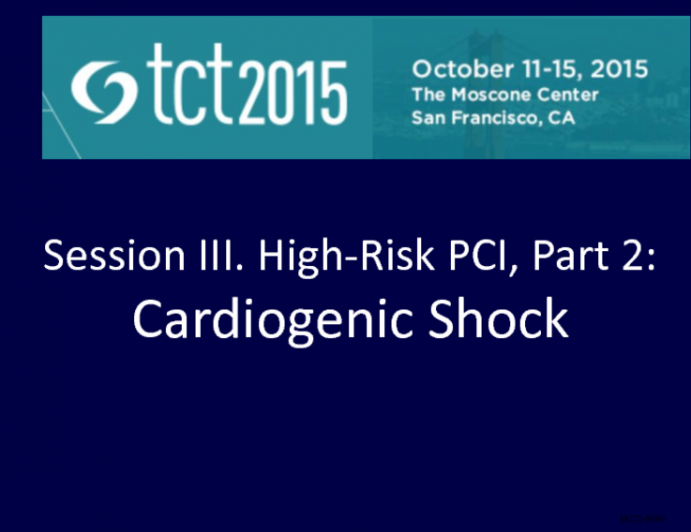 Debate: What Support Device Should Most Frequently Be Used in Cardiogenic Shock? ECMO for True Shock!