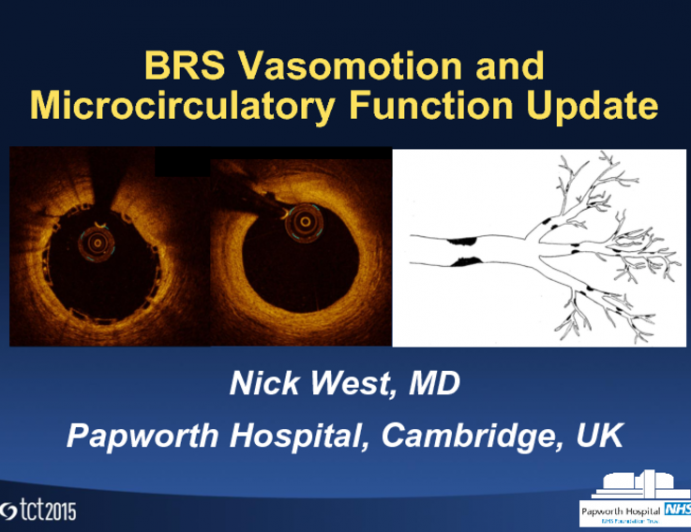 BRS Vasomotion and Microcirculatory Function Update