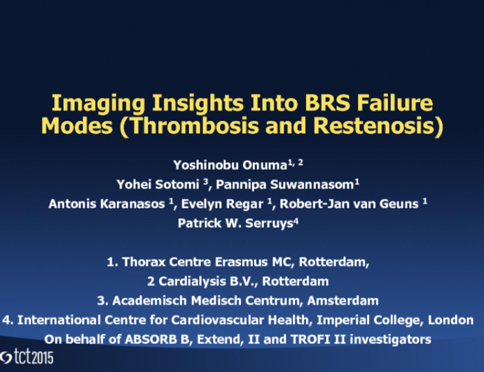 Imaging Insights Into BRS Failure Modes (Thrombosis and Restenosis)