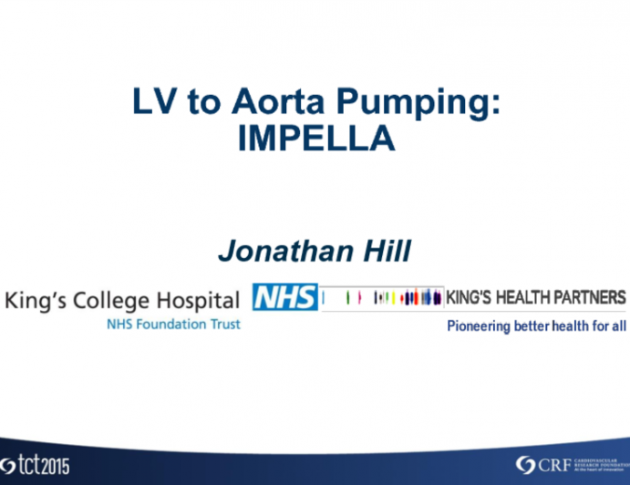 LV to Aorta Pumping: Impella