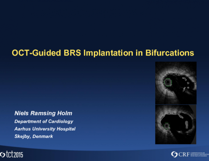 OCT-Guided BRS Implantation in Bifurcations