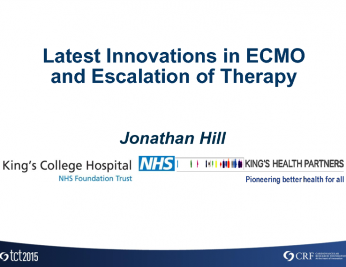 Latest Innovations in ECMO and Escalation of Therapy