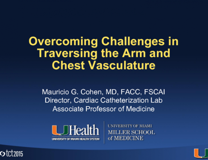 Overcoming Challenges in Traversing the Arm and Chest Vasculature