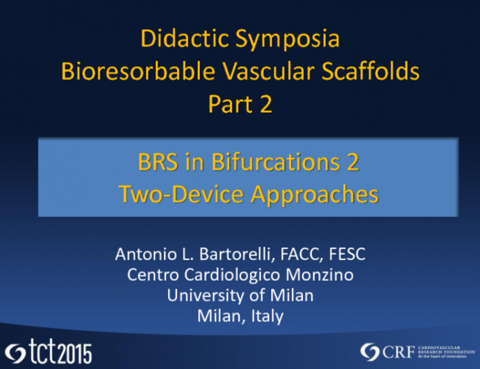 BRS in Bifurcations 2: Two-Device Approaches