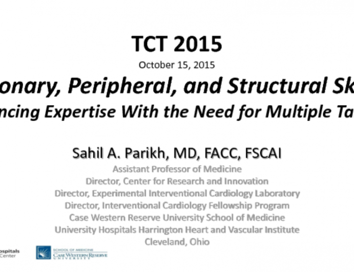 Coronary, Peripheral, and Structural Skills: Balancing Expertise With the Need for Multiple Talents