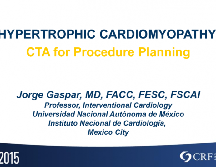 CTA for Procedure Planning