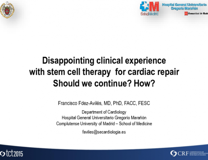 Disappointing Clinical Trial Experiences to Date: Should We Continue? In Which Setting? How?