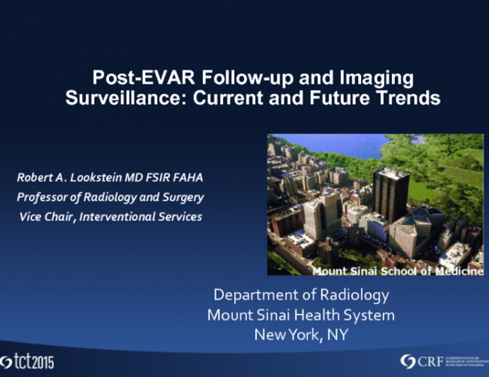 Current and Future Strategies for EVAR Follow-up and Endoleak Surveillance