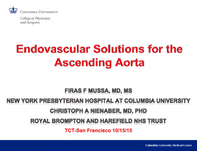 Endovascular Solutions for the Ascending Aorta