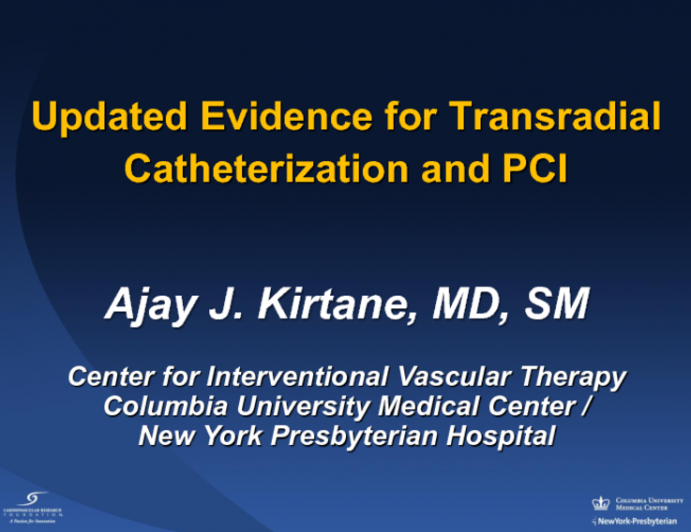 Updated Evidence for Transradial vs Transfemoral Catheterization and PCI