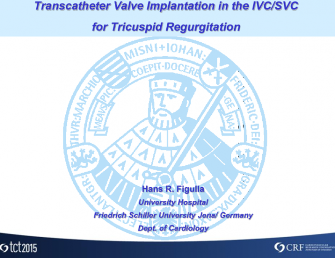 Transcatheter Valve Implantation in the IVC/SVC for Tricuspid Regurgitation
