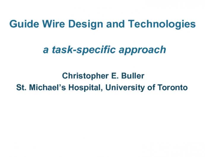 Wire Design and New CTO Technologies
