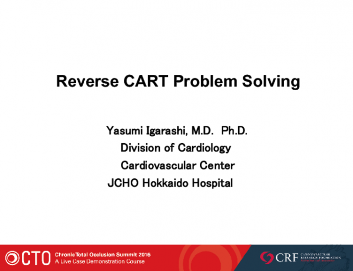 Reverse CART Problem Solving