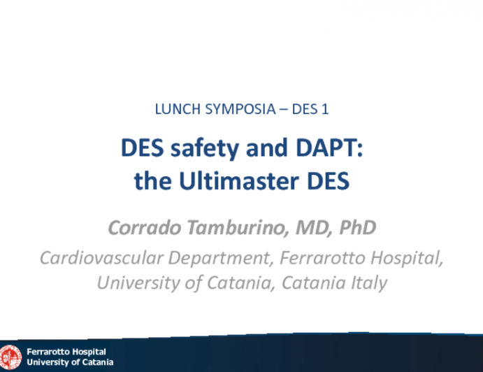 DES safety and DAFT: The Ultimaster DES