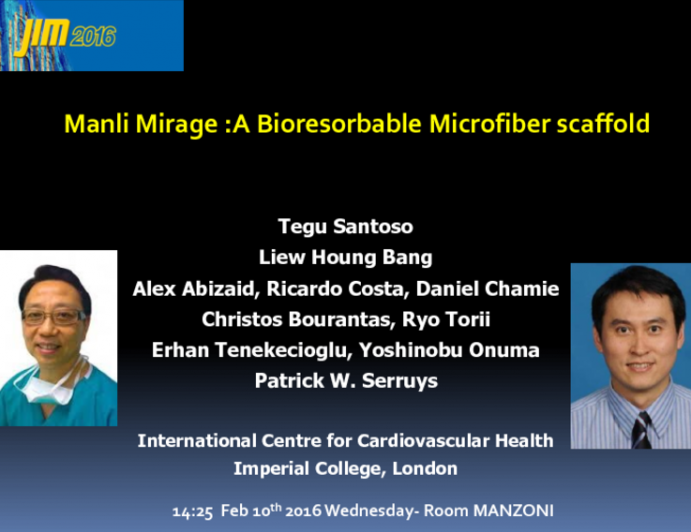 Manli Mirage :A Bioresorbable Microfiber scaffold