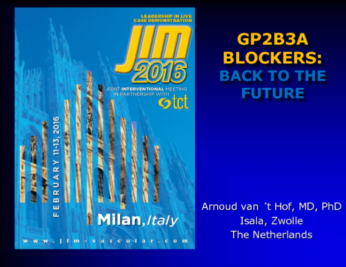 GP2b3a blockers:Back to the future
