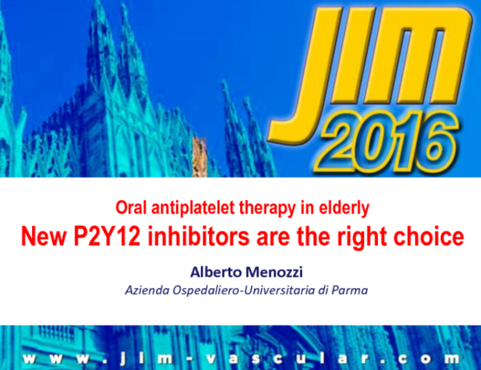 Oral antiplatelet therapy in elderly  New P2Y12 inhibitors are the right choice