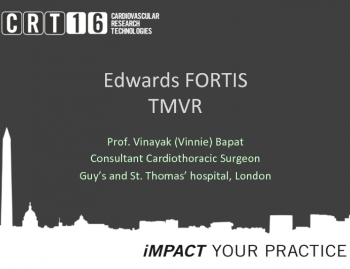 Edwards FORTIS TMVR
