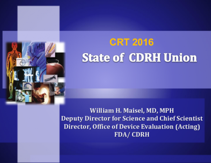 State of CDRH Union