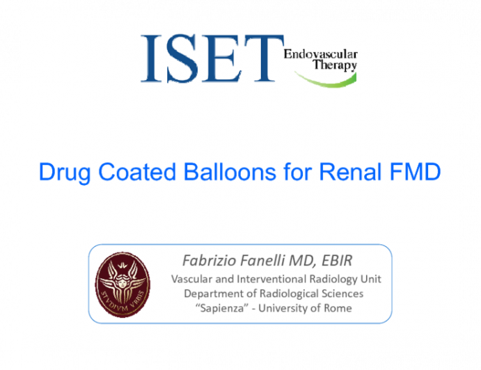 Drug-Coated Balloons for Renal FMD