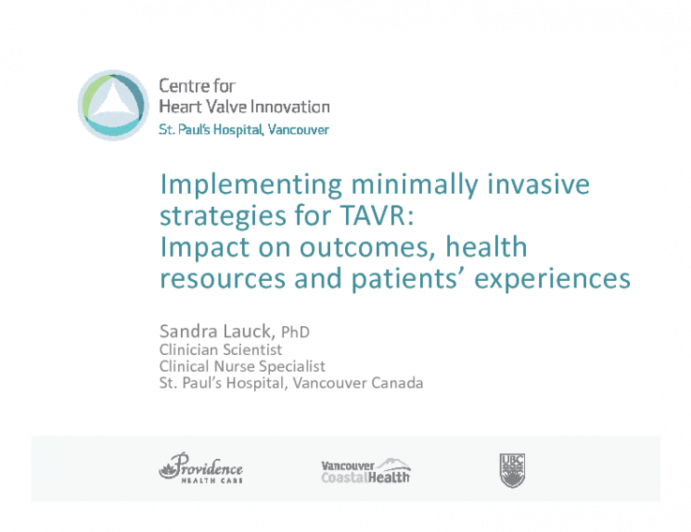 Implementing Minimally Invasive Strategies: Impact on Cost, Satisfaction and Outcomes