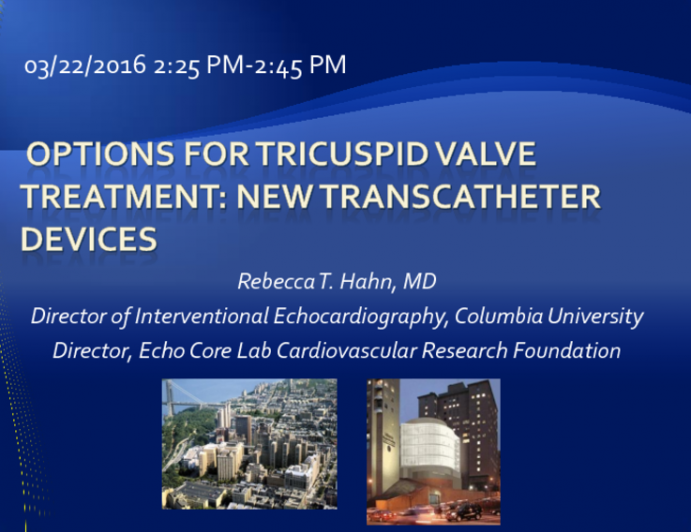 Options For Tricuspid Valve Treatment: New Transcatheter Devices