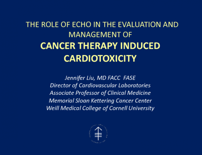 The Role of Echo in The Evaluation and Management of Cardiotoxicity During and After Cancer Therapy