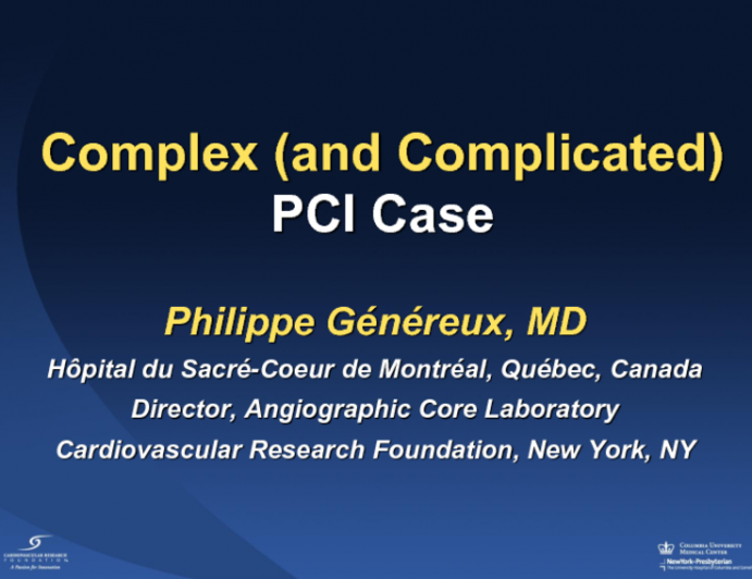 Complex PCI Case 1