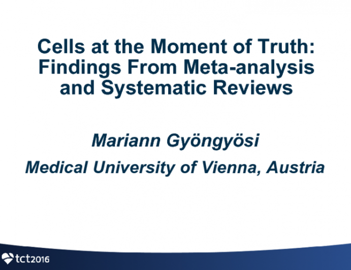 Cells at the Moment of Truth: Findings From Meta-analysis and Systematic Reviews