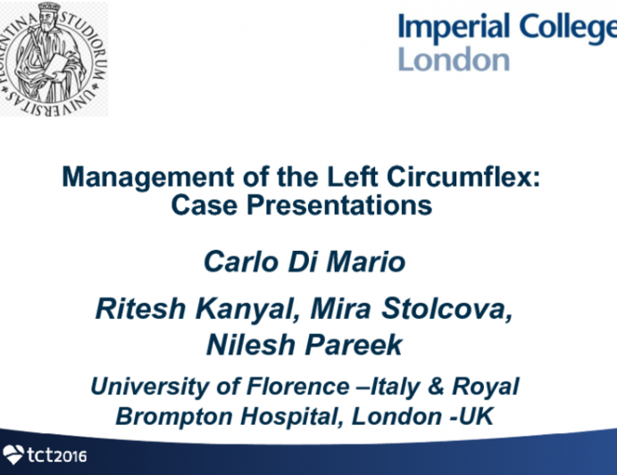 Management of the Left Circumflex: Case Presentations