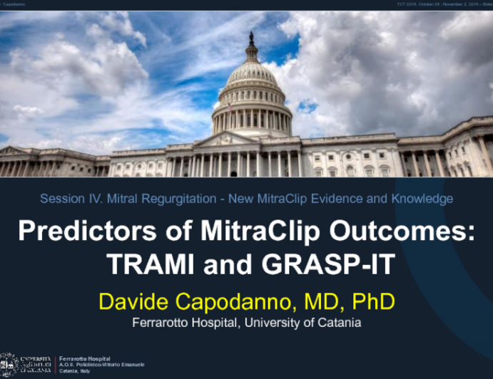 Predictors of MitraClip Outcomes: TRAMI and GRASP-IT
