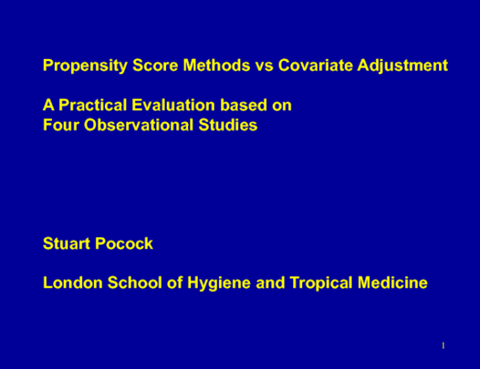 Comparison of Propensity Score Methods and Covariate Adjustment in Observational Studies: Similarities and Differences