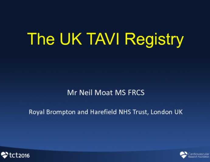 Key Contributions to TAVR Clinical Research II: Updates From the UK TAVR Registry
